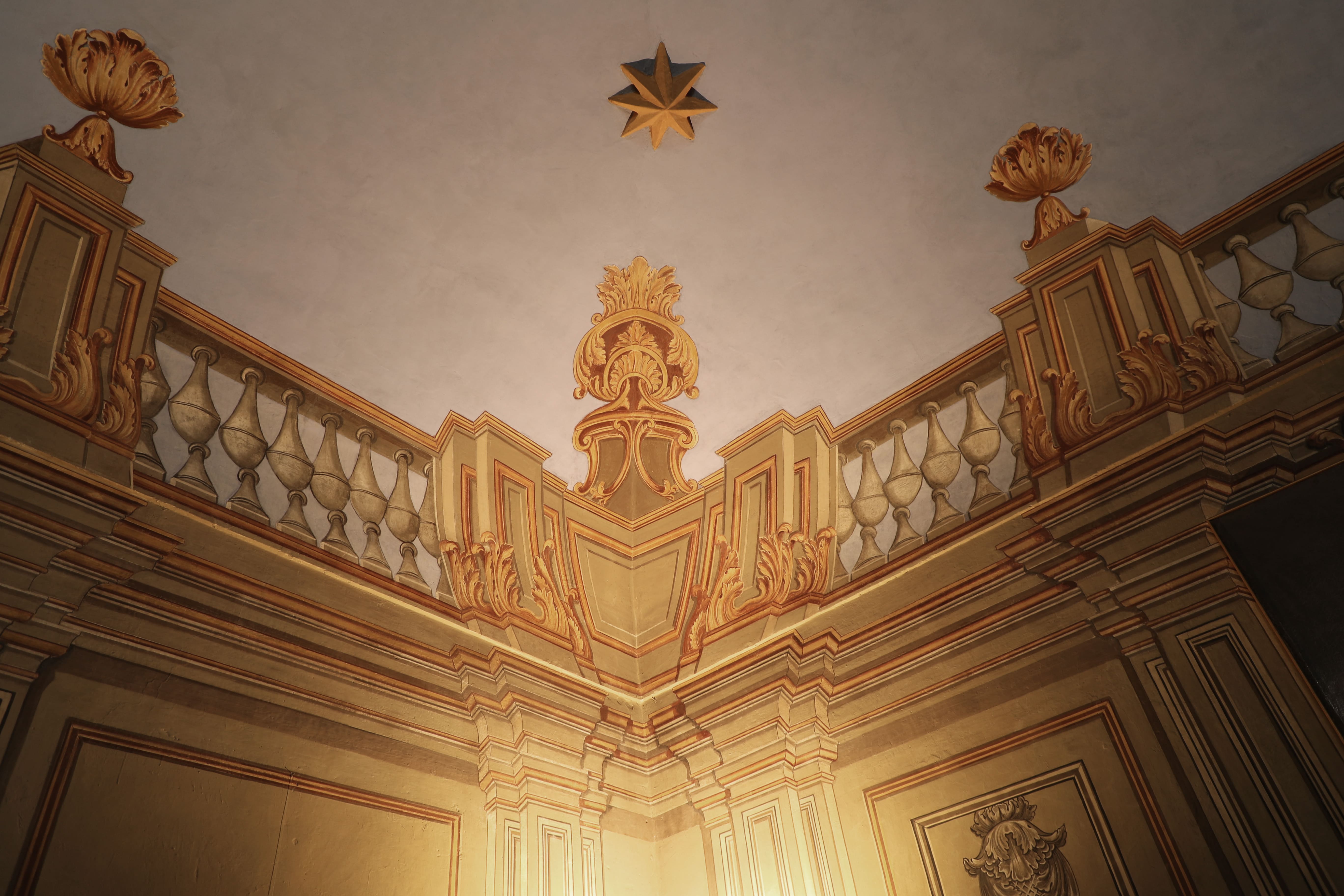 interno sala Chelazzi affresco